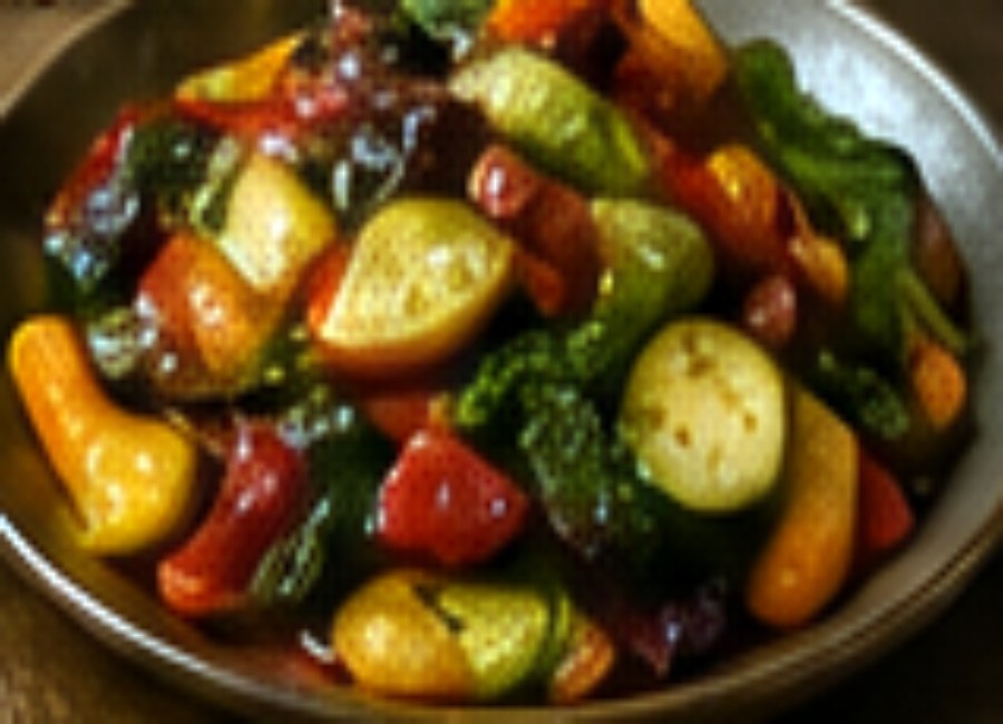 Salteado de verduras